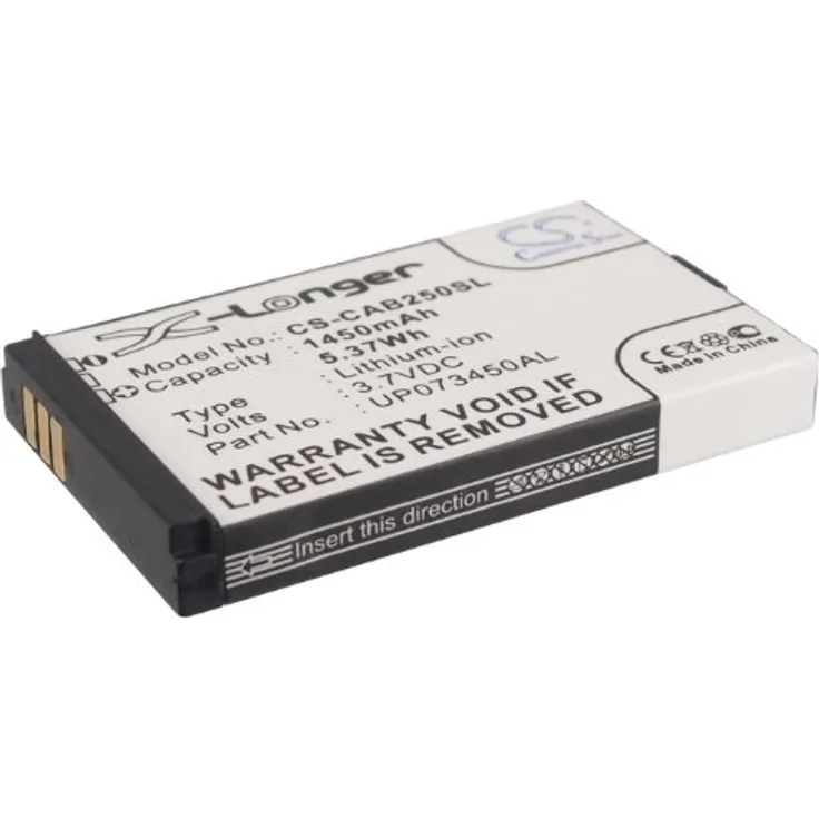 AKKU passend für CAT B25 Li-ion 3.7V 1450mAh - UP073450AL