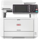 OKI MB492dn (4-in-1) Multifunktionsdrucker - (LED) Mono, Druckgeschwindigkeit: 40 s/w, Auflösung: 1200 x 1200, LAN, USB, AirPrint (45762112)
