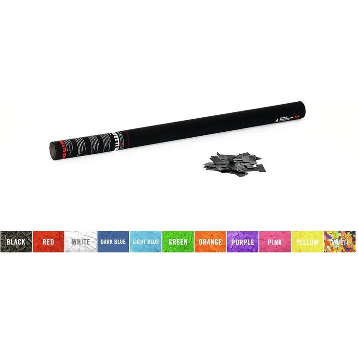 TCM FX Konfetti-Shooter 80cm, schwarz