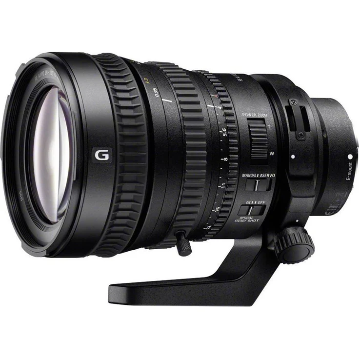 Sony SEL-P28135G G Powerzoom Video Objektiv (28-135 mm, F4, Vollformat, geeignet für A7, A6000, A5100, A5000 und Nex Serien, E-Mount) schwarz – Bild 1