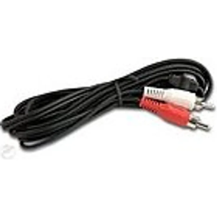 Goobay Audio-Video Kabel (3,5mm stereo Stecker auf 2x Cinchstecker) 1,5 m