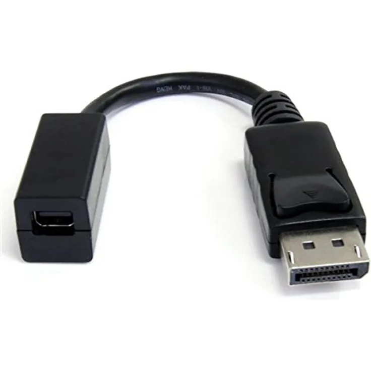 StarTech.com 15cm DisplayPort auf Mini DisplayPort Adapter, 1 x DP (20 pin) (Stecker) 1 x Mini DP (20 pin) (Buchse)