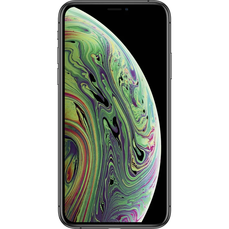 Apple iPhone XS Smartphone 14,73cm (5,8 Zoll) OLED-Display, 64GB interner Speicher, 4GB RAM, iOS, Space Grau