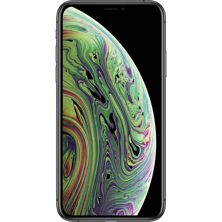 Apple iPhone XS Smartphone 14,73cm (5,8 Zoll) OLED-Display, 64GB interner Speicher, 4GB RAM, iOS, Space Grau – Bild 1