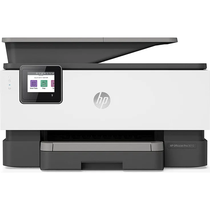 HP OfficeJet Pro 9010 (4-in-1) Multifunktionsdrucker - (Thermal Inkjet) Farbe, Druckgeschwindigkeit: 22 s/w, 18 Farbe, Auflösung: 1200 x 1200, USB, LAN, RJ-11, WLAN, AirPrint, NFC, Instant Ink (3UK83B)