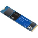 WD Blue SN550 NVMe SSD WDS500G2B0C - Solid-State-Disk - 500 GB - intern - M.2 2280 - PCI Express 3.0 x4 (NVMe) (WDS500G2B0C)