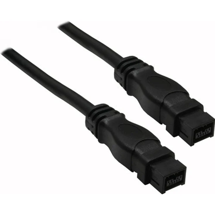 InLine Kabel IEEE1394b 9pin/St. - 9pin/St. 3.0 m schwarz (39903) – Bild 1