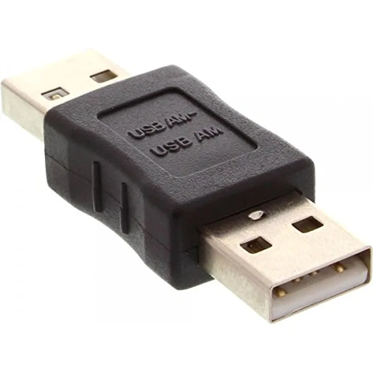InLine 33441 USB 2.0 Adapter, Stecker A auf Stecker A