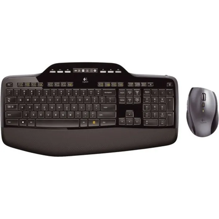 Logitech Wireless Desktop MK710 - Tastatur-und-Maus-Set - kabellos - 2.4 GHz - Deutsch QWERTZ (920-002420)