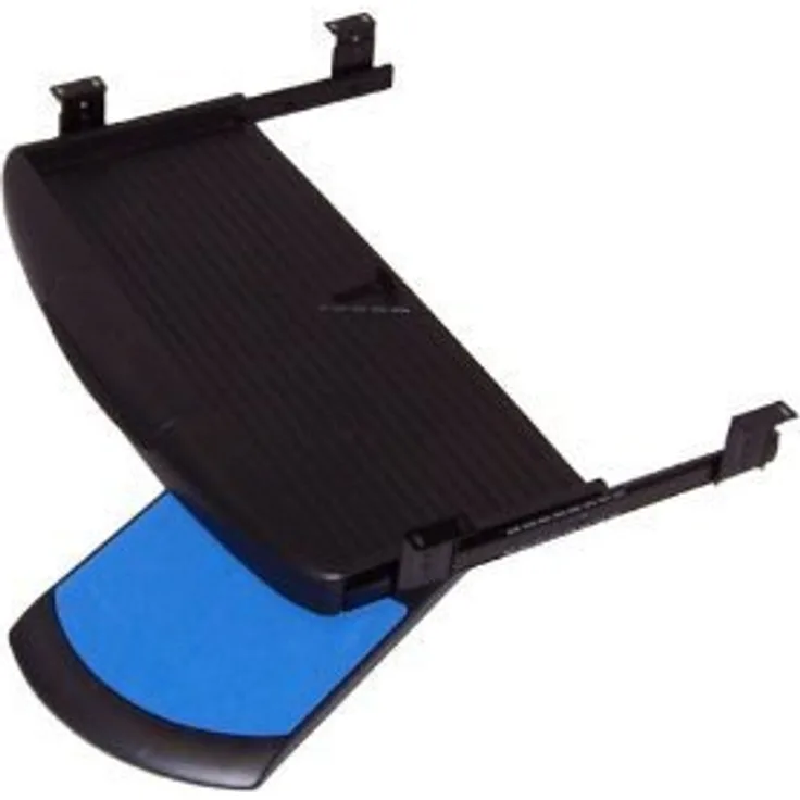 Tastaturauszug schwarz mit Mauspad Tastaturablage Tastaturschublade PC Tastatur Auszug