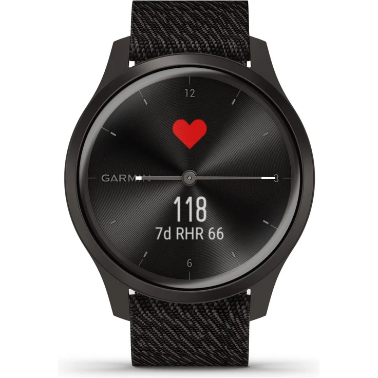 Garmin vivomove Style Hybrid-Smartwatch Unisex, Einheitsgröße, Schiefergrau (010-02240-03) – Bild 3