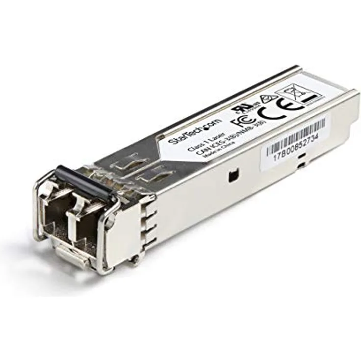 StarTech.com SFP100MFXEMS Transceiver Modul (SFP Module, 100Base-FX Dell EMC kompatibel, Glasfaser, 1310nm1310nm, LC Multimode mit DDM)