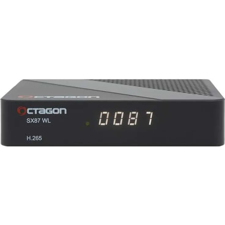 Octagon SX87 WL Full HD IP H.265 Linux WiFi LAN HDMI DVB-S2 Sat IP Receiver Schwarz