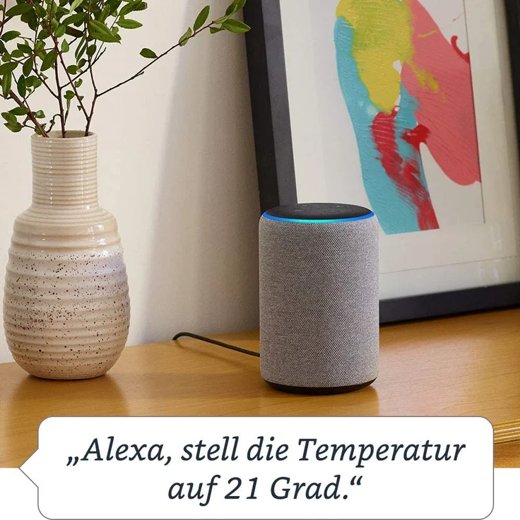 Amazon Echo Plus (2. Generation), mit Premiumklang und integriertem Smart Home-Hub, Anthrazit Stoff – Bild 6