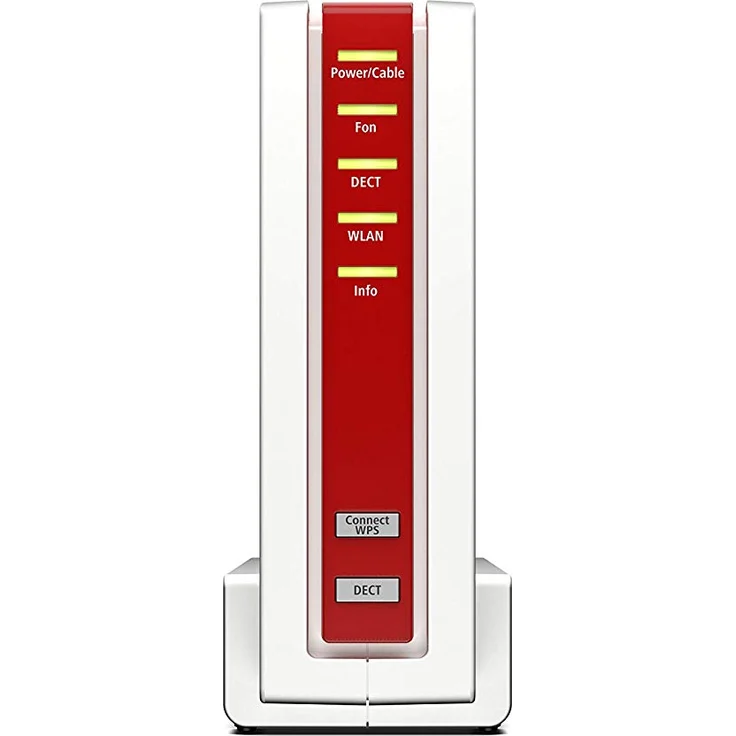 AVM Fritz!Box 6591 Cable WLAN AC + N Router (DOCSIS-3.1-Kabelmodem, Dual-WLAN Ac+N (MU-MIMO) mit 1.733 (5 GHz) + 800 Mbit-S (2, 4 GHz), VoIP-Telefonanlage) – Bild 4