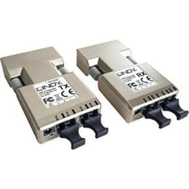 LINDY Extender DVI-D Single Link LWL-Fibre Optic 500m