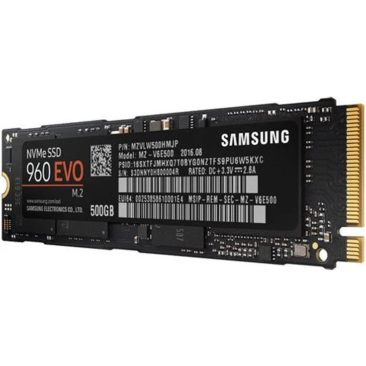 Samsung 960 Evo 500GB (MZ-V6E500BW) – Bild 1