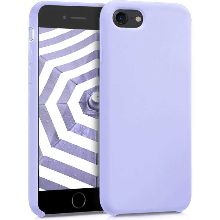 kwmobile TPU Case gummiert für Apple iPhone 7 / 8 Lavendel