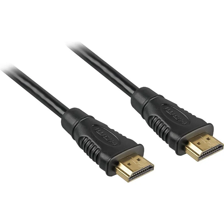 PremiumCord HDMI-Kabel A - HDMI A M - M 1 m vergoldete Anschlüsse – Bild 1