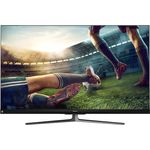 Hisense 55U8QF 139 cm (55 Zoll) ULED-TV LCD-Technologie (Ultra HD, HDR) HD-Triple-Tuner (Sat, Antenne, Kabel) Smart TV Modelljahr 2020 Energieklasse G