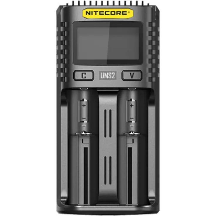 Nitecore UMS2 2-Schacht USB-Schnellladegerät