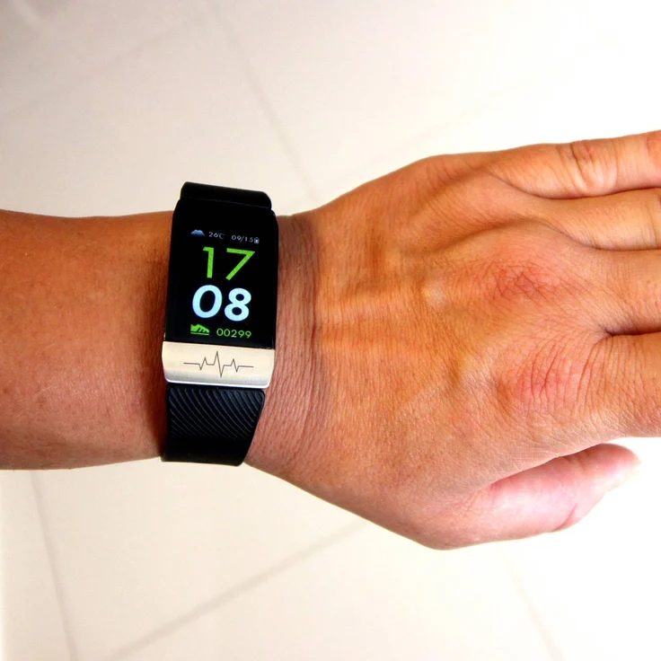 Motiofit Gesundheitsuhr Premium Fitness-Tracker Schwarz - Preisvergleich – Bild 4