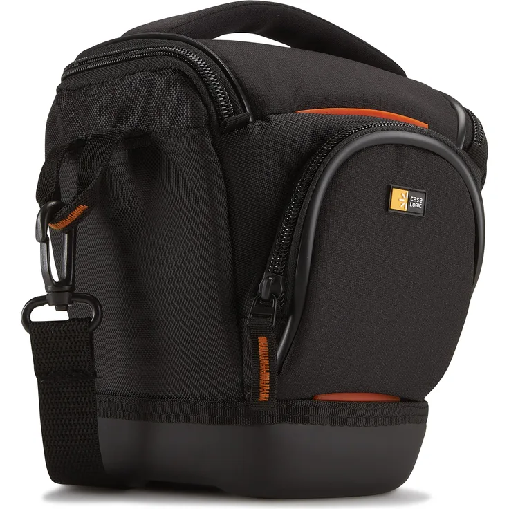 Case Logic SLRC-200 BLACKCamera Bag S Kameratasche inkl. Hammock System & Hartschalenboden (für Spiegelreflex) schwarz