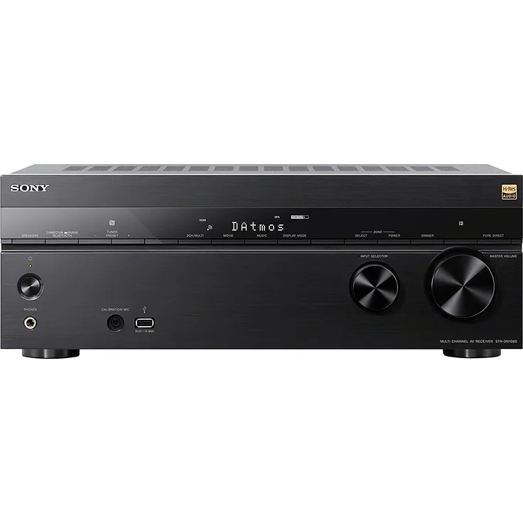 Sony STR-DN1080 7.2 AV-Receiver mit Bluetooth, WLAN, schwarz
