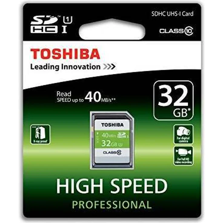 Toshiba SDHC 32GB (SD-T032UHS1(6) – Bild 2