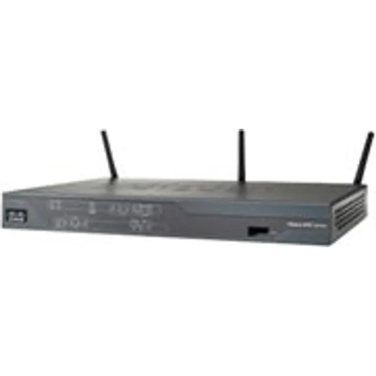 Cisco 881 Ethernet Wireless Router with 3G - Wireless Router - WWAN - 4-Port-Switch - WAN-Ports: 2 - 802.11b/g/n (draft 2.0)