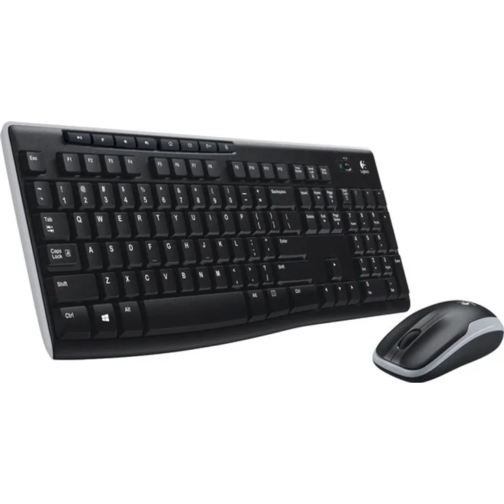 Logitech MK270 Wireless Combo - Tastatur-und-Maus-Set - kabellos - 2.4 GHz - Deutsch QWERTZ (920-004511)
