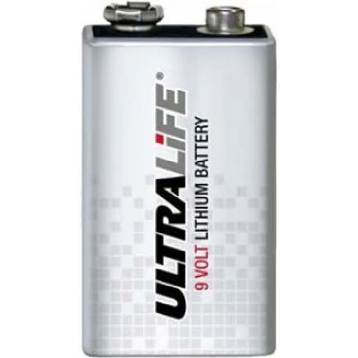 Lithium Batterie Ultralife Typ CR9V 9V-Block, Lithium, 9V