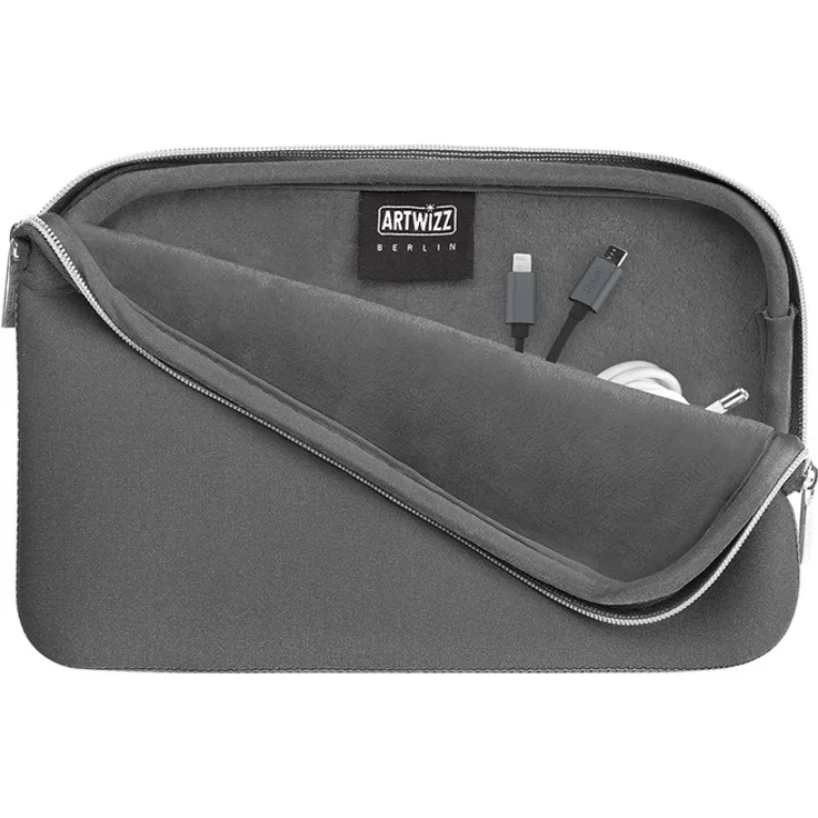Artwizz 8195-1587 Neopren-Tasche für Kabel, Ladegerät titan