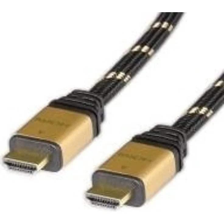 ROLINE GOLD HDMI High Speed Kabel I Bildübertragung in HD Qualität I 5 m