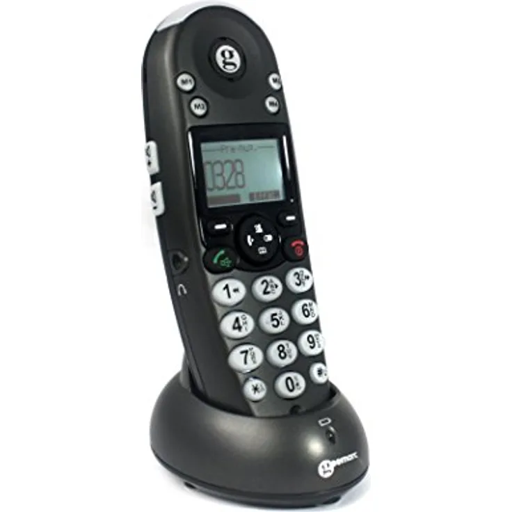 Geemarc Zusatz-AmpliDECT 350 schnurloses Schwerhörigentelefon Deutsche Version