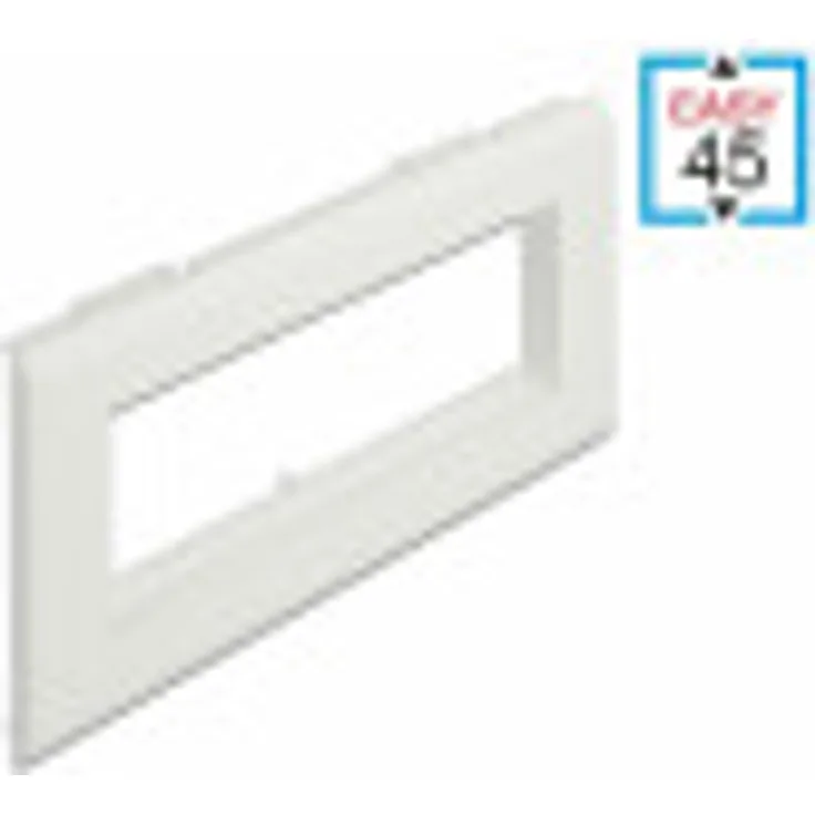 Delock Easy 45 Modulträger für Geräteeinbaukanal 175 x 80 mm