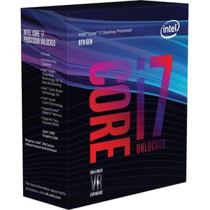 Bild für Intel Core i7-8700K, 6 Kerne (12 Threads)