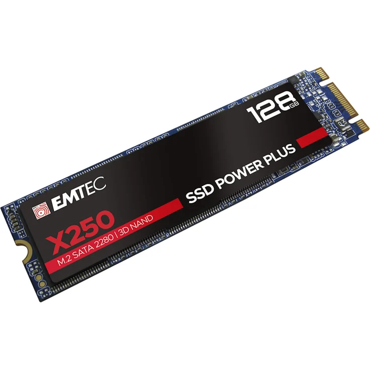 EMTEC SSD Power Plus X250 - Solid-State-Disk - 128 GB - intern - M.2 2280 - SATA 6Gb/s (ECSSD128GX250) – Bild 6