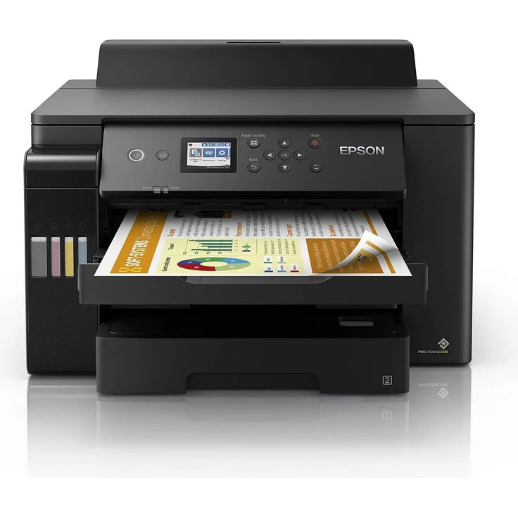 Epson EcoTank ET-16150 - Tintenstrahldrucker, Druckgeschwindigkeit (S/min): 25 S/W, 25 Farbe, Auflösung: 4800 x 1200 (USB, LAN, WLAN, AirPrint, Mobile Print) C11CJ04401 – Bild 1