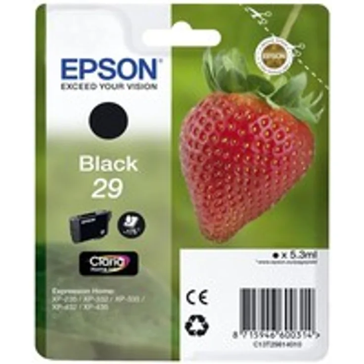 Epson 29 Claria schwarz (C13T29814012)
