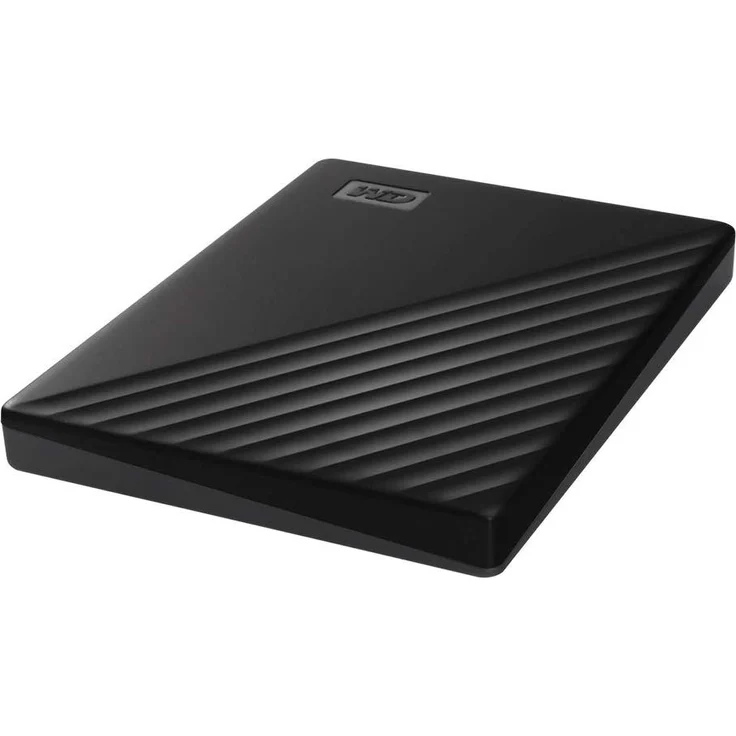 WD My Passport WDBYVG0020BBK - Festplatte - verschlüsselt - 2 TB - extern (tragbar) - USB 3.2 Gen 1 - 256-Bit-AES - Schwarz (WDBYVG0020BBK-WESN) – Bild 4
