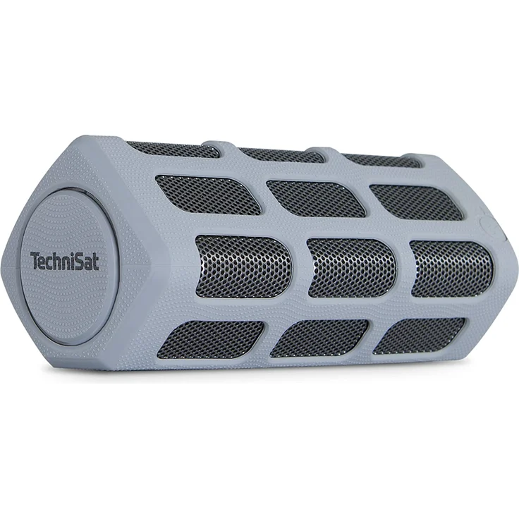 TechniSat BluSpeaker OD 300 Bluetooth-Lautsprecher mit Mikrofon, grau – Bild 8