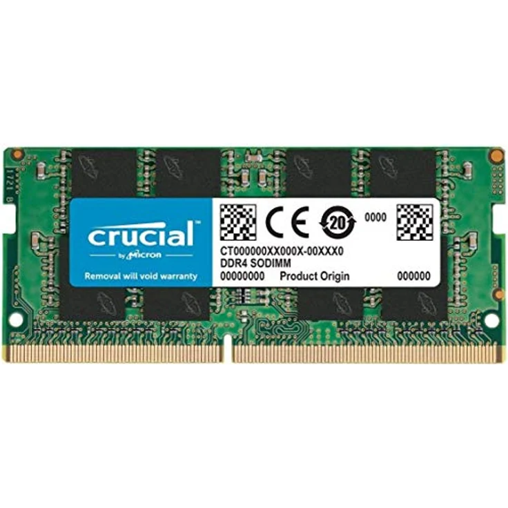 Crucial CT16G4SFRA266 16GB Speicher (DDR4, 2666 MT-s, PC4-21300, SODIMM, 260-Pin) - Preisvergleich – Bild 1