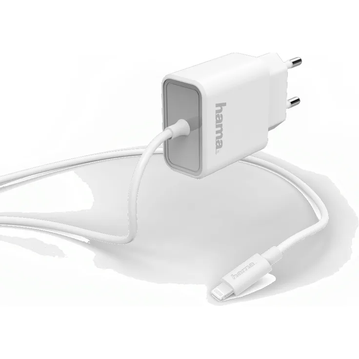 Hama Ladegerät Lightning C94 Power Delivery, 18 W, MFI, weiß
