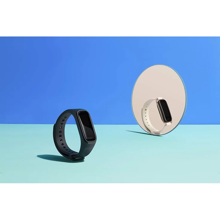OPPO Band Style Fitness-Tracker Unisex, Einheitsgröße, Edelstahlgehäuse, Vanilla – Bild 5