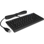 KeySonic ACK-3401U - Tastatur - USB - Deutsch QWERTZ - mattschwarz (60382)