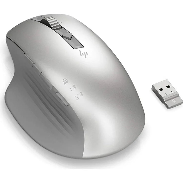 HP 930M Wireless Creator Mouse silber, USB/Bluetooth (1D0K9AA) – Bild 1