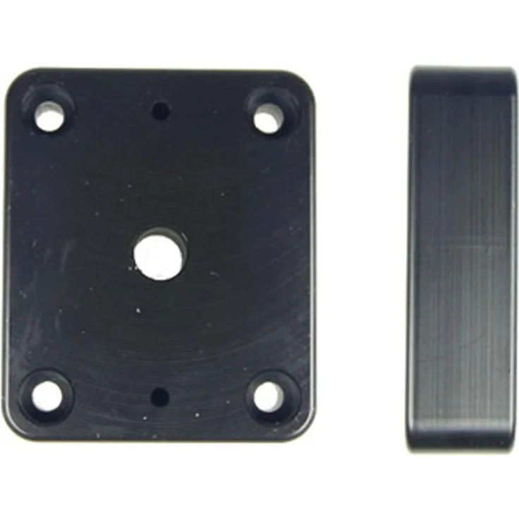Brodit 215450 Montageplatte, Schwarz