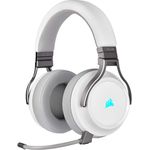 CORSAIR Gaming VIRTUOSO RGB - Headset - Full-Size - 2,4 GHz - kabellos - USB, 3,5 mm Stecker - weiß (CA-9011186-EU)