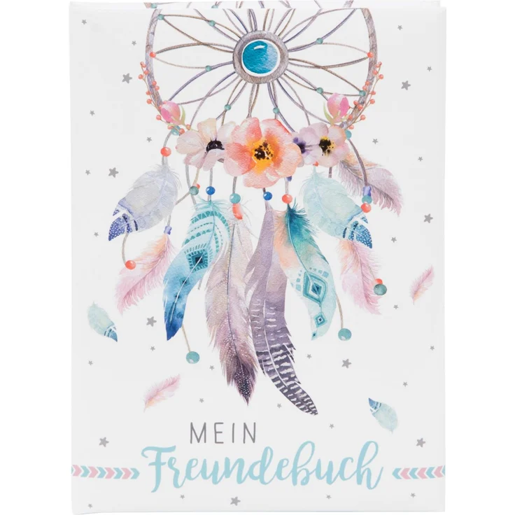 Goldbuch Freundebuch Traumfänger Freundebuch
